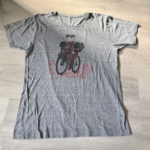 Jacks & jokers Gray Men’s King Bicycle Shirt Large Worn In Entourage Retro